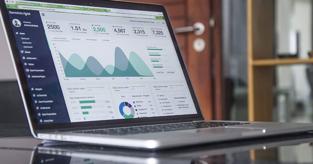 Secure Laravel web application dashboard